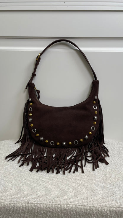 Borsa scamosciata Vicolo - XAC0025 -