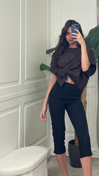 T-shirt con nodo - UAB0350 -