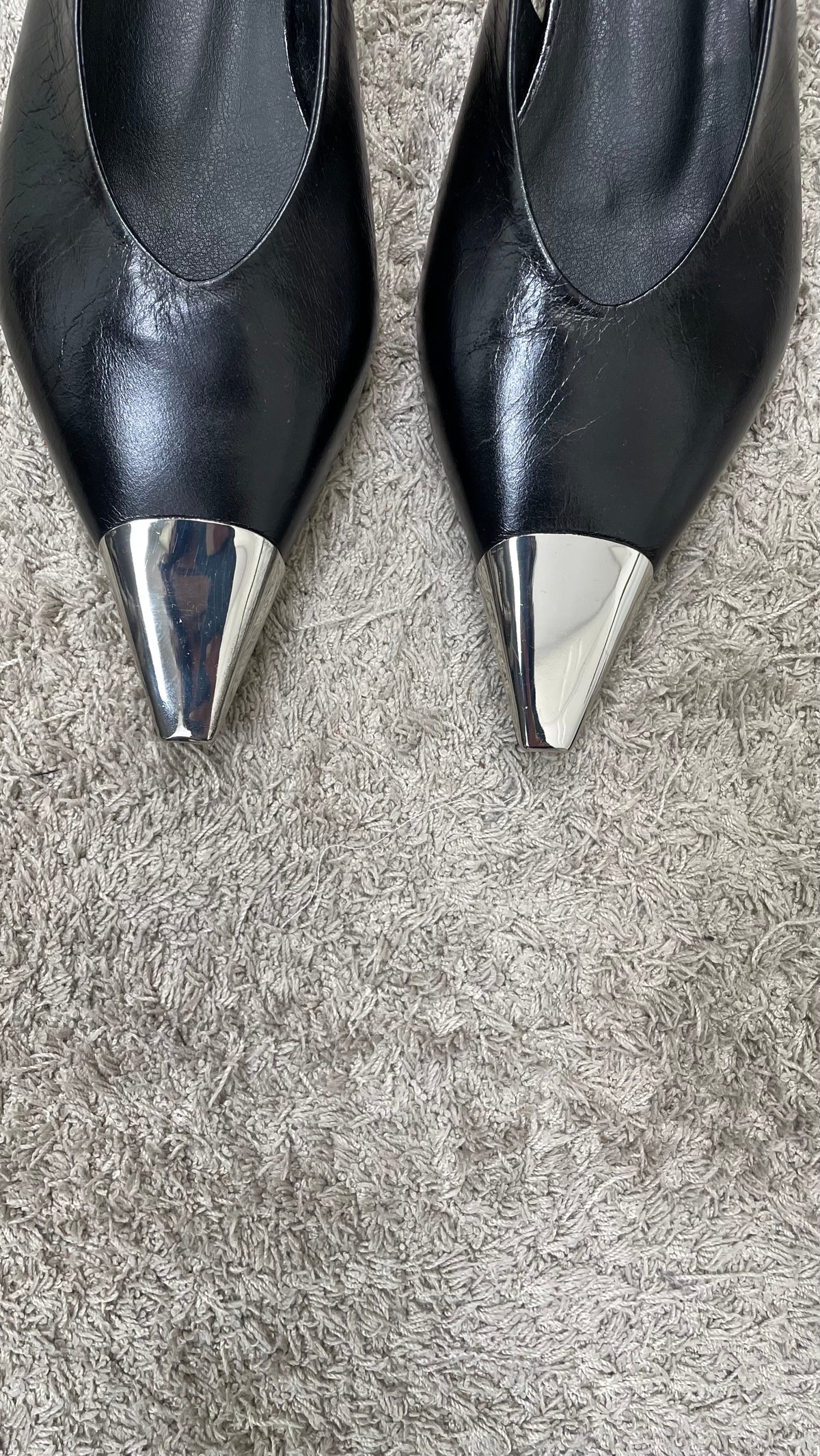 Ballerine slingback con placca argento Divine Follie - ISA02 -