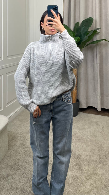 Pull mezza zip HaveOne - MHO-R057 -