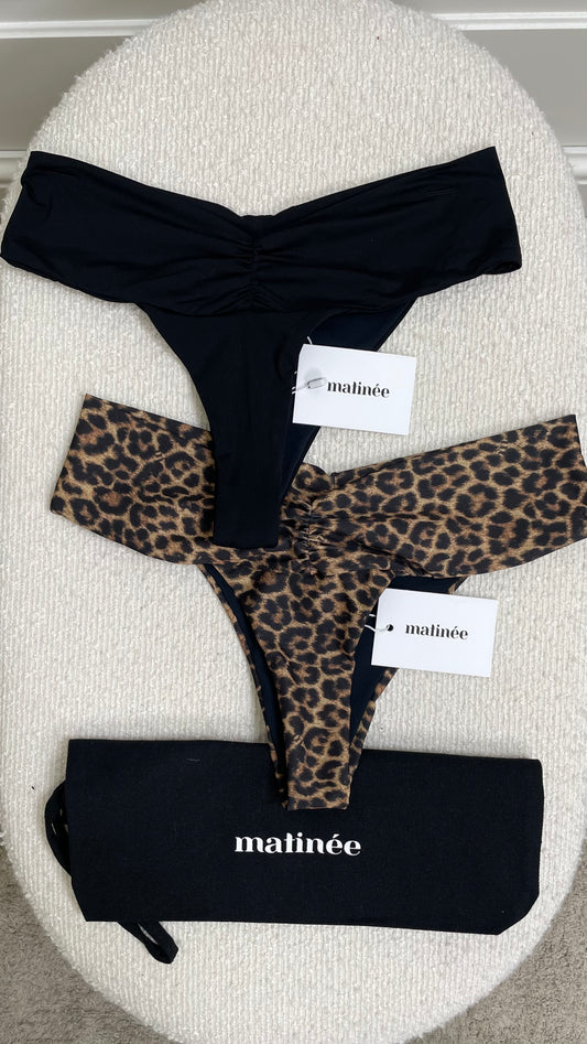 Lady slip nero Matinée