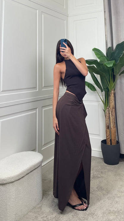 Gonna pareo lunga tinta unita HaveOne - GMA-Q199 -