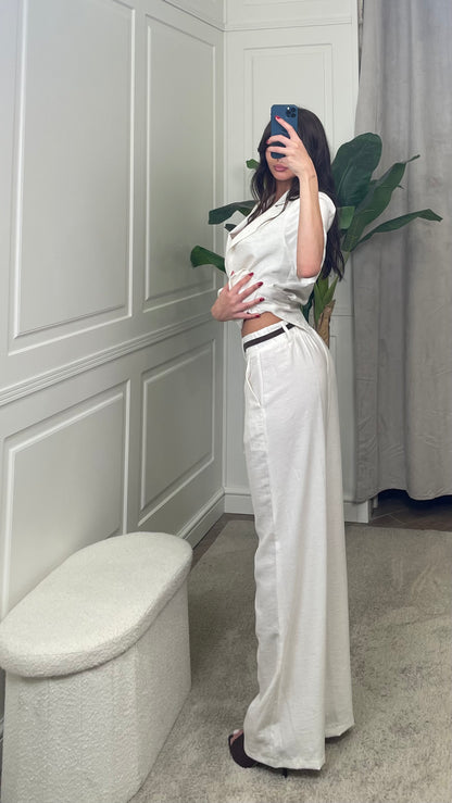Pantalone gamba larga HaveOne - PIA-Q563 -