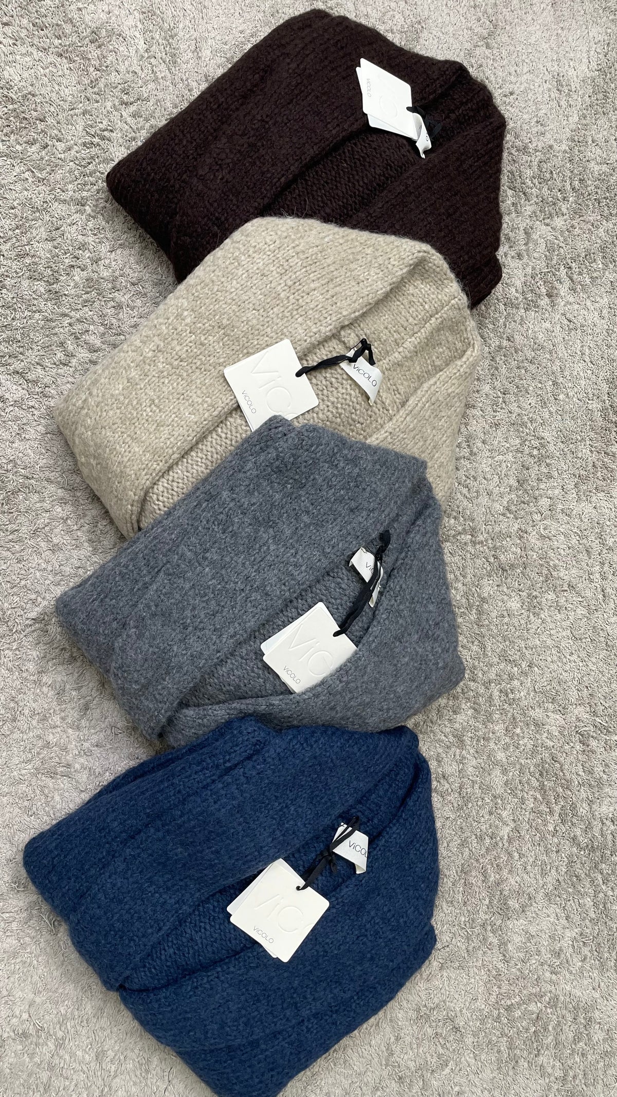 Cardigan alpaca doppio petto Vicolo - 3AC3009 -