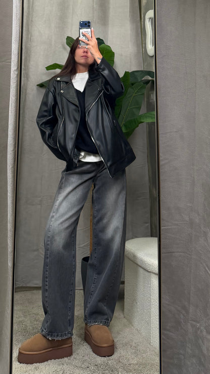 Jeans HaveOne "Lucy" grigio -PLS-P353-