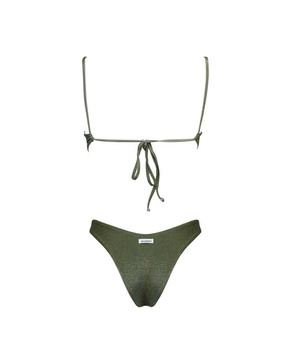 Tina Lurex verde Matinée