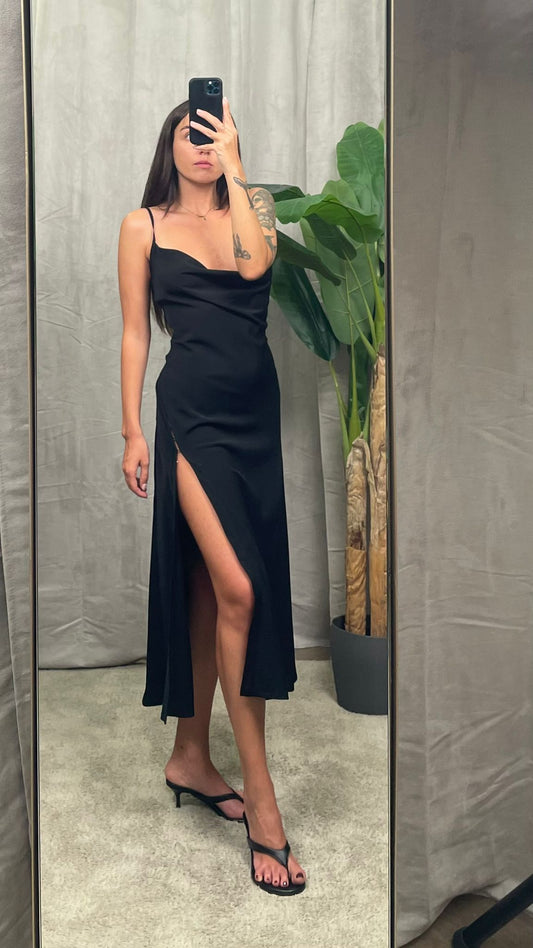 Aperitif Dress -Silence Limited- (Nero,Avorio,Rosa)