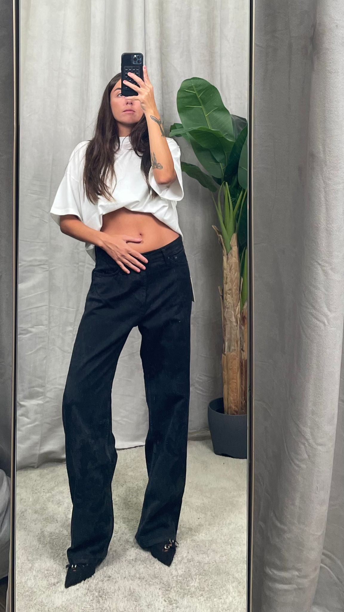 Jeans ViCOLO "Xenobia" stampa fiori -DF5150-