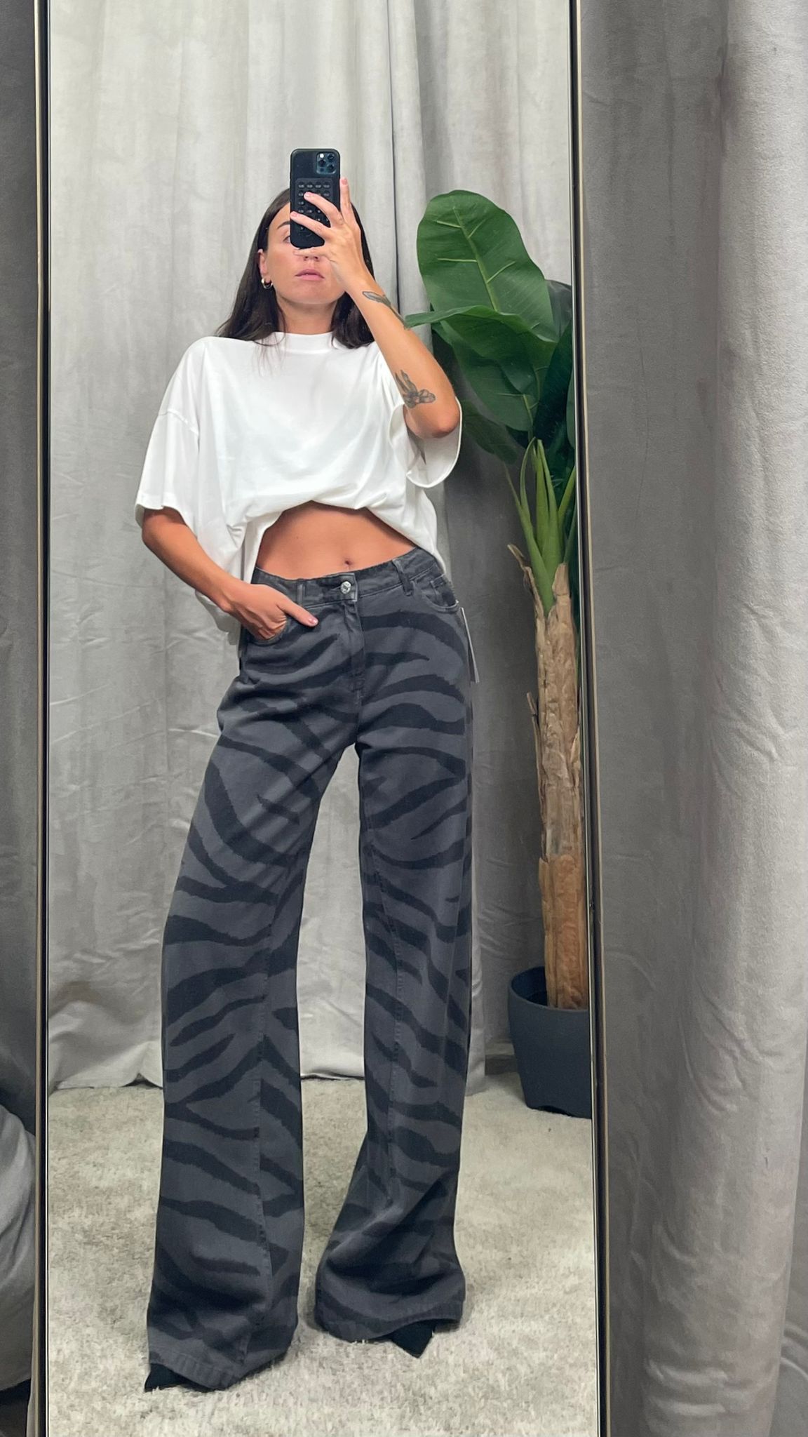 Jeans HaveOne "Ketty" zebrato