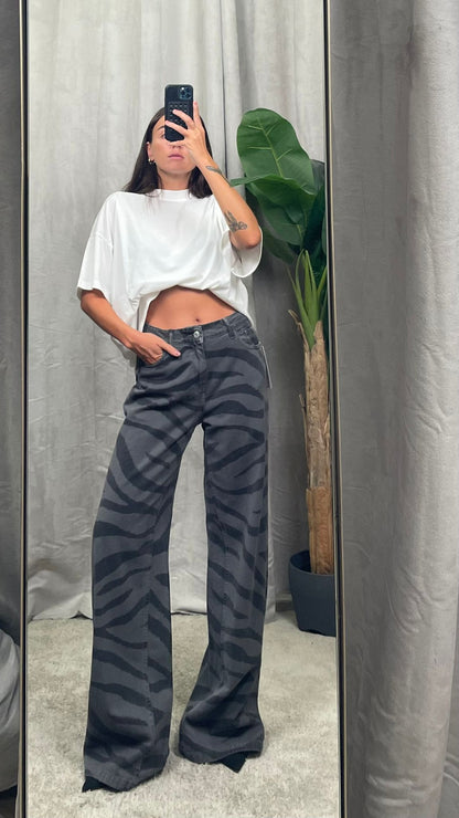Jeans HaveOne "Ketty" zebrato