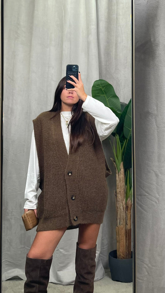 Gilet Oversize ViCOLO -55183F-