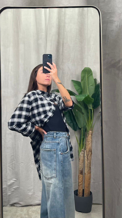 Jeans ViCOLO "Mia" tela vintage -DF5257-