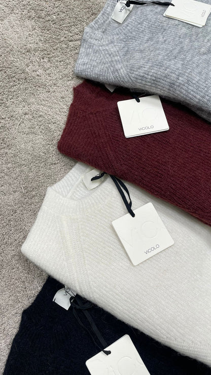 Maglione ViCOLO manica corta -77243F-