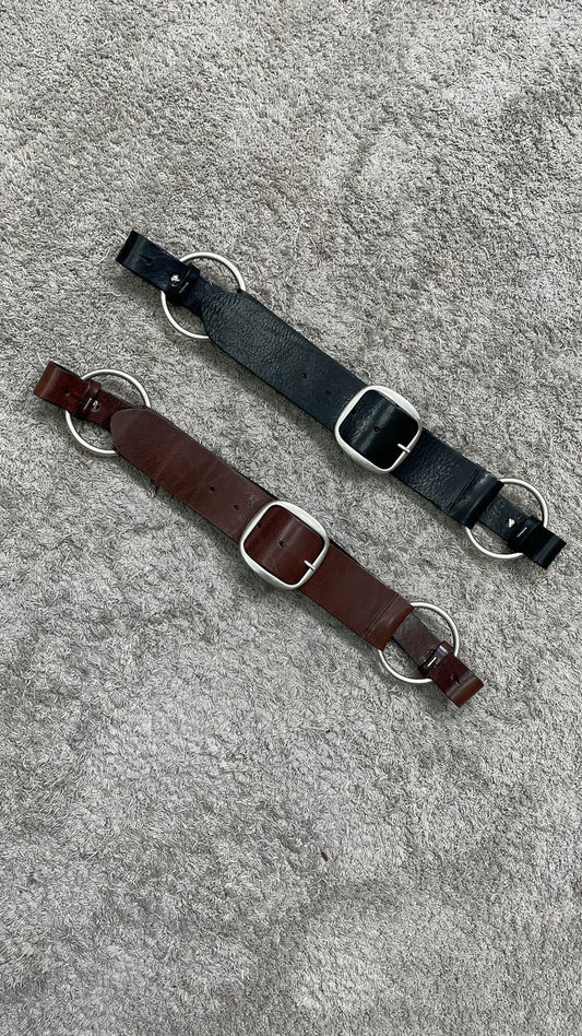 Cintura HaveOne in vera pelle -WNB-P011-