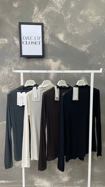 Maglia mezzo collo HaveOne misto Cashmere -MJS-P180-