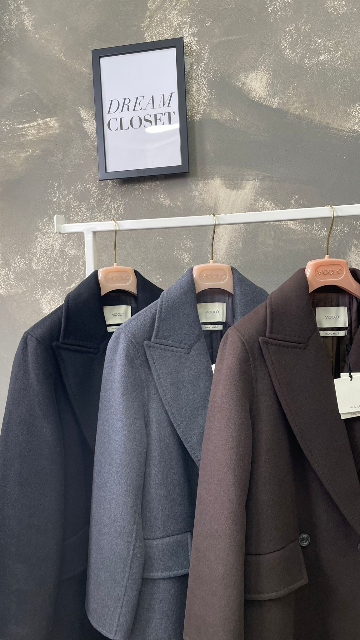 Cappotto lungo ViCOLO Hand Made -TF0009-