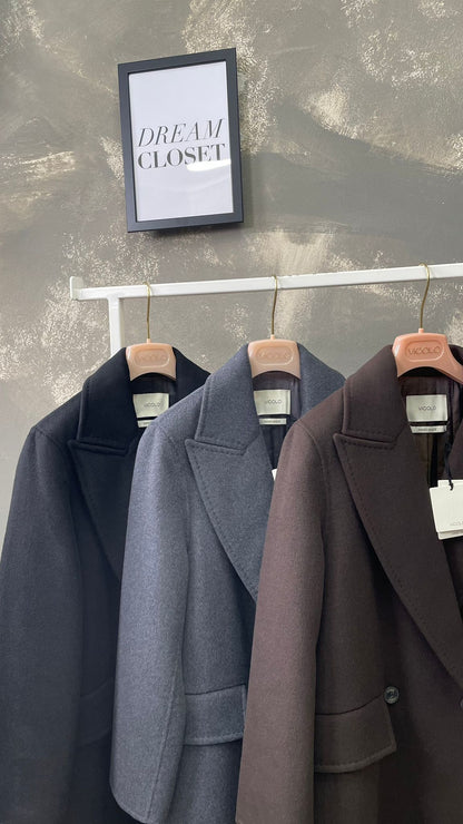 Cappotto lungo ViCOLO Hand Made -TF0009-