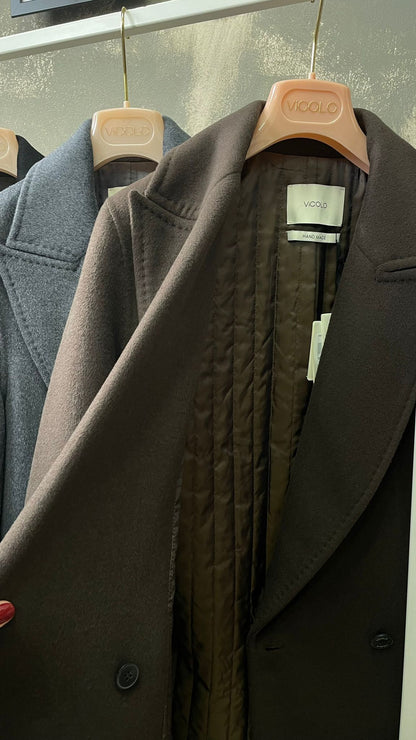Cappotto lungo ViCOLO Hand Made -TF0009-