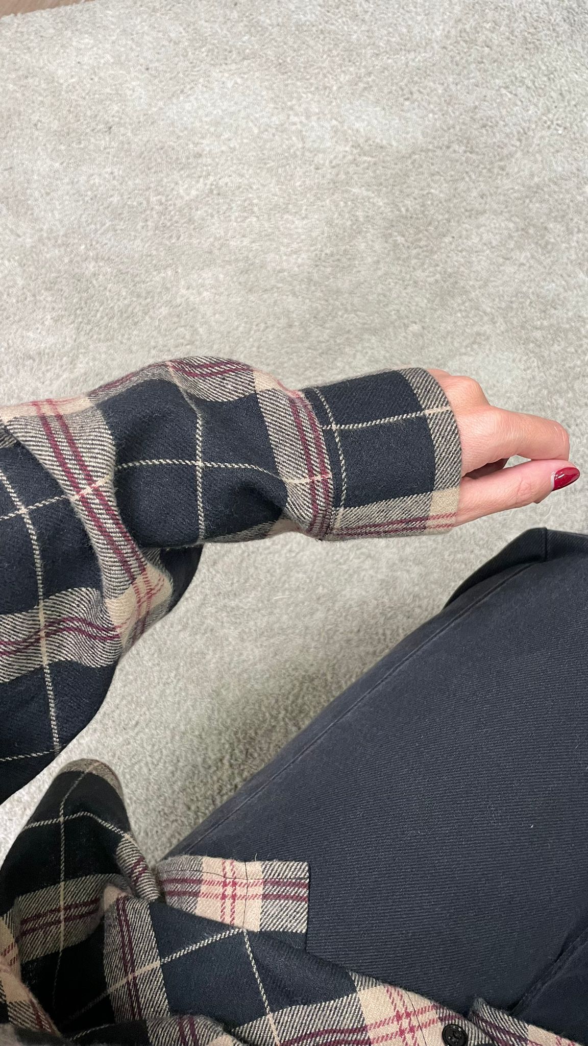 Camicia fantasia Check ViCOLO -TF1716-