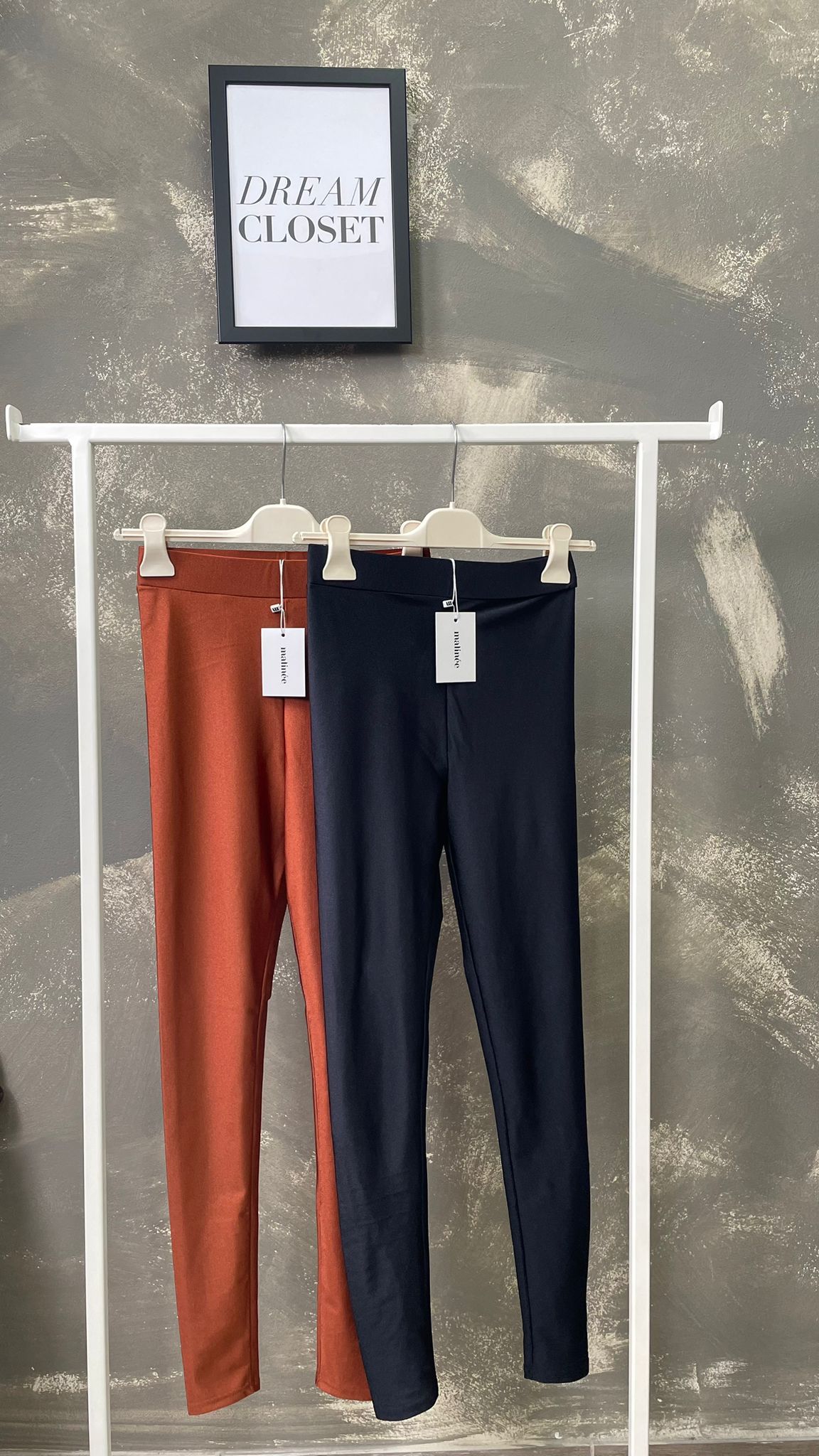 Leggings Matinèe (Nero/Coccio)-DP6007-