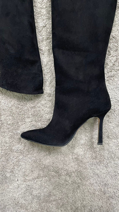 Stivale DivineFollie scamosciato -A920-