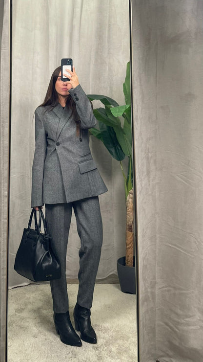 Blazer ViCOLO spigato Doppiopetto -TF2041-