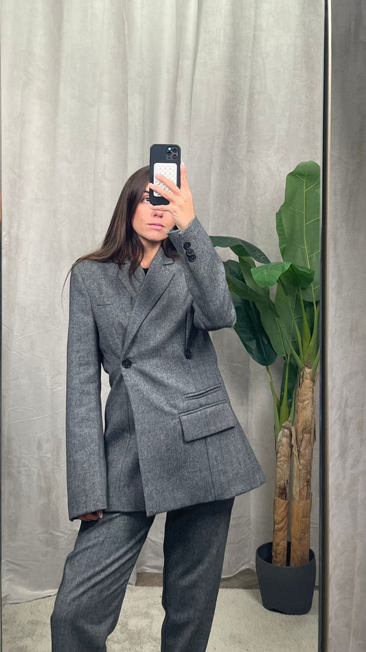 Blazer ViCOLO spigato Doppiopetto -TF2041-