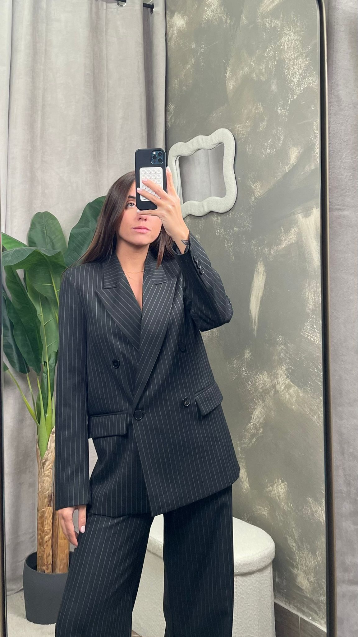 Tailleur ViCOLO gessato -TF2089-TF1708-