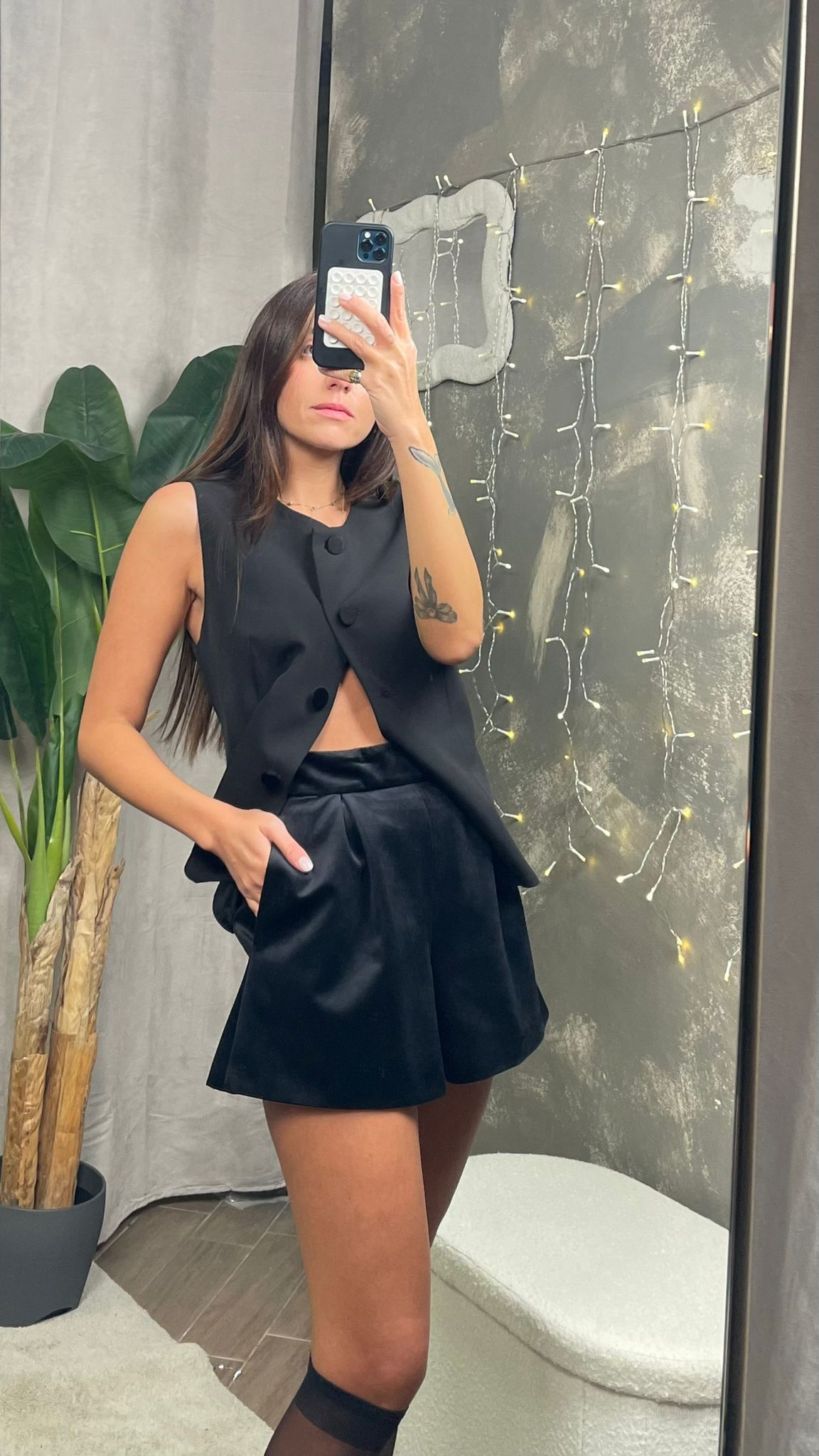 Shorts ViCOLO velluto -TF1644-