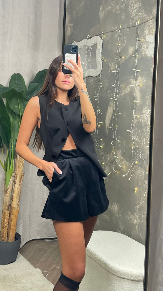 Shorts ViCOLO velluto -TF1644-