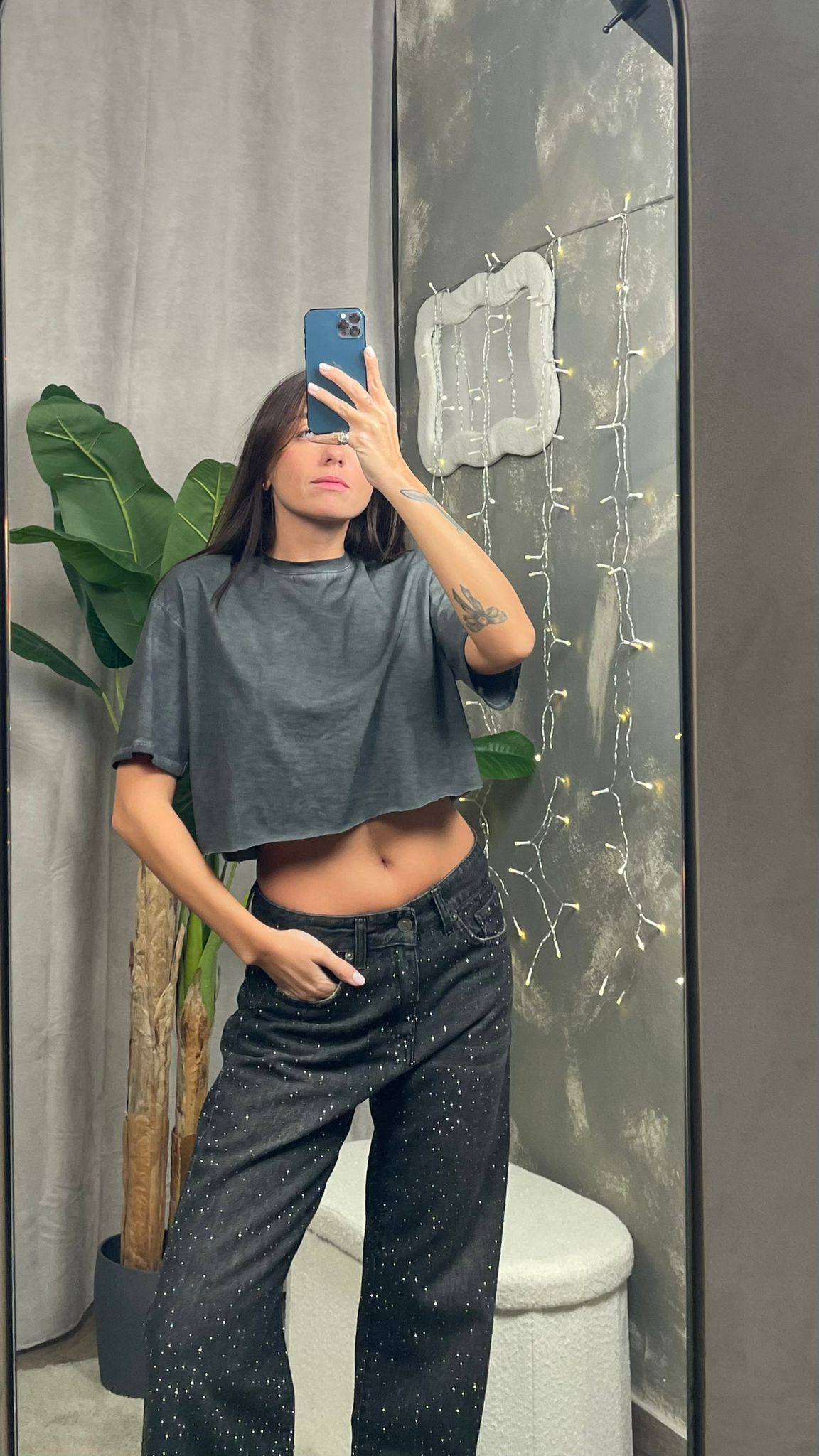 Jeans ViCOLO "Melody" brillantini -DF5144-