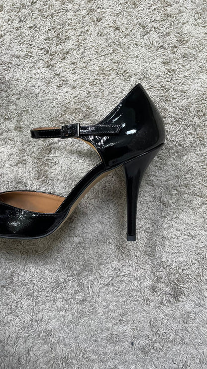 Décolleté Mary Jane DivineFollie (Nero/Bordeaux) -IS646-