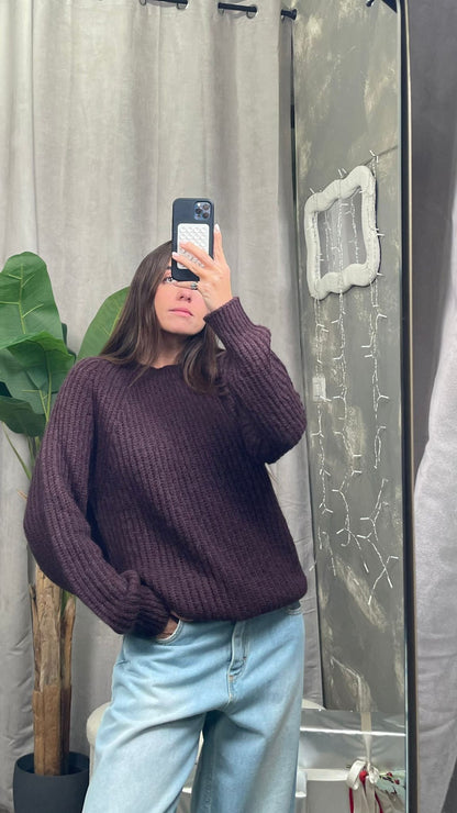 Maglione basic ViCOLO mohair -55086F-