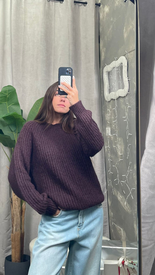 Maglione basic ViCOLO mohair -55086F-