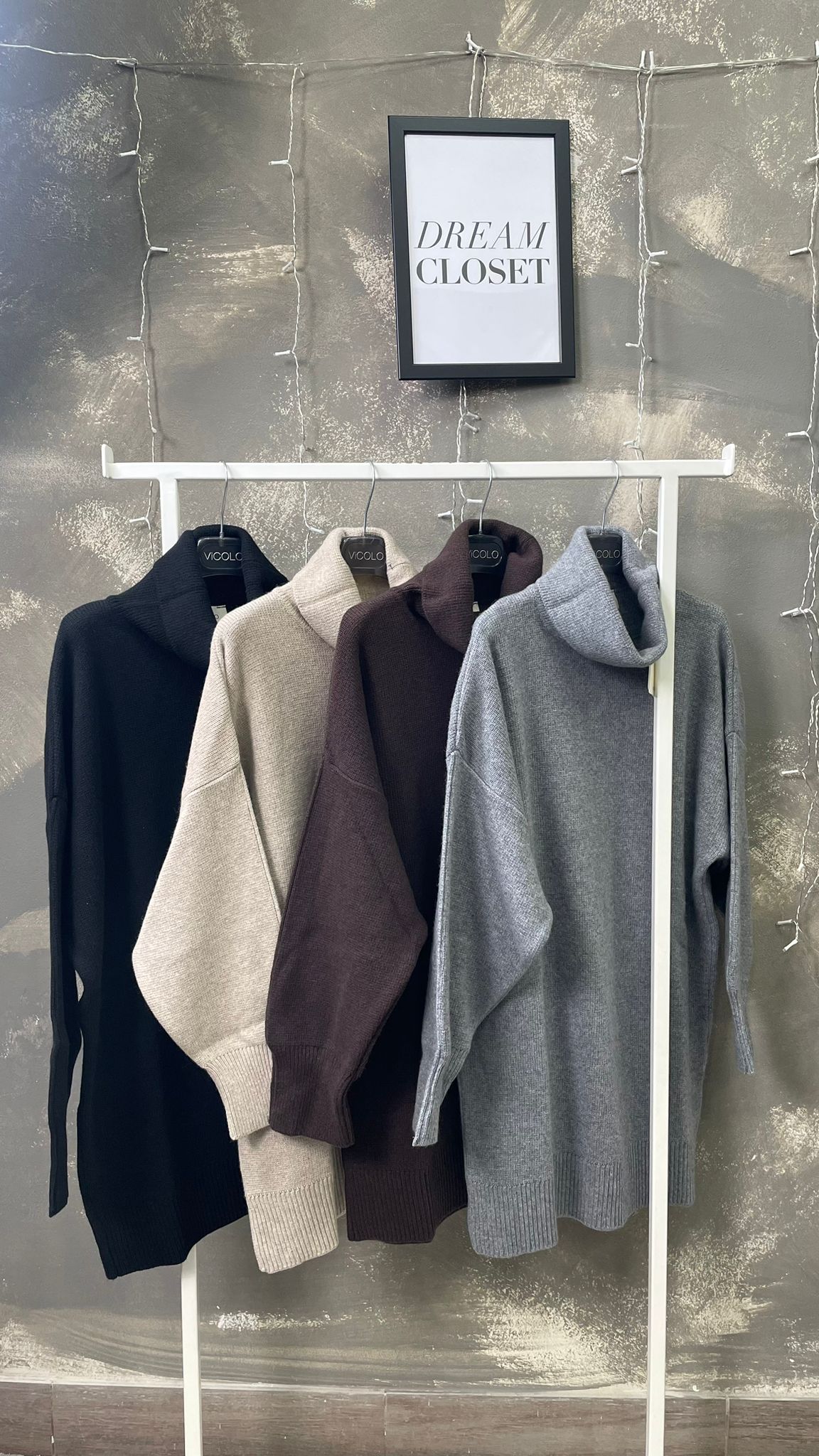 Abito in maglia ViCOLO -77311F-