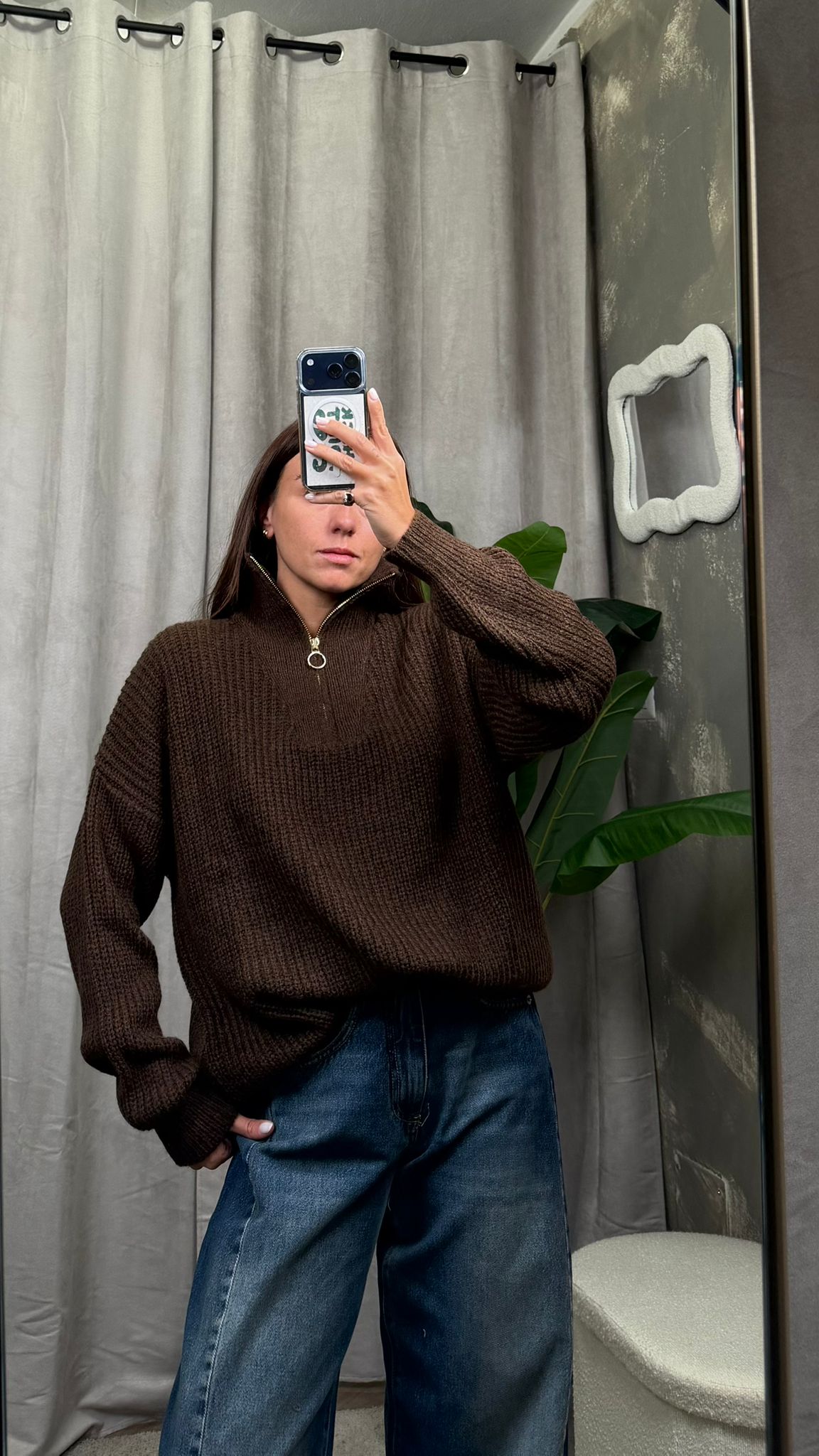 Maglione zip HaveOne -MH0-P415-