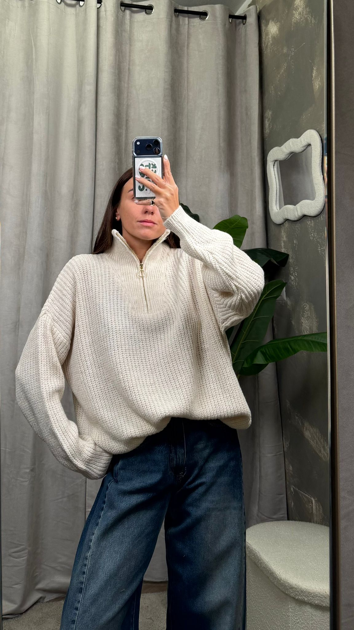 Maglione zip HaveOne -MH0-P415-