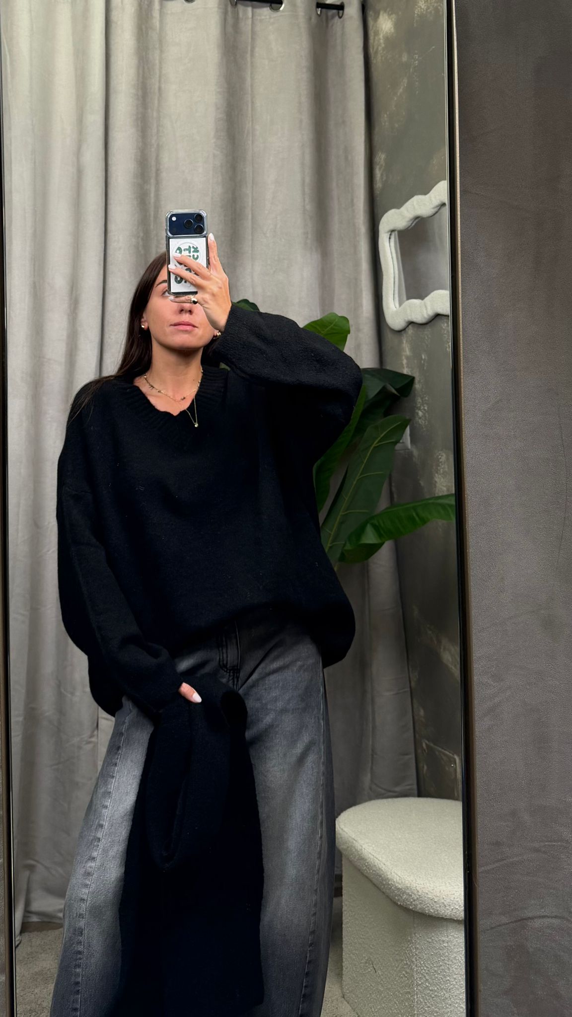 Maglione con sciarpa -MTT-P393-