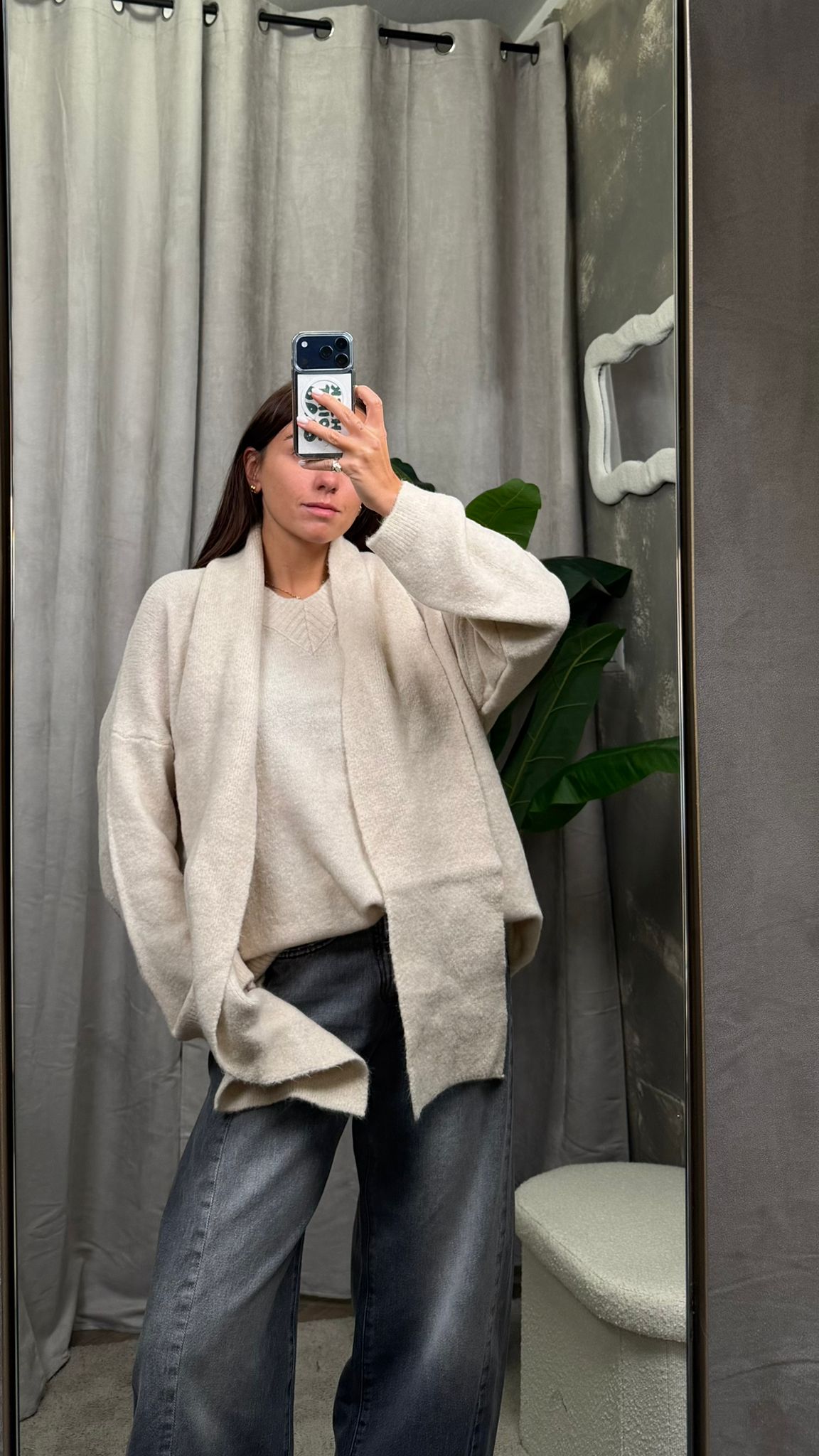 Maglione con sciarpa -MTT-P393-