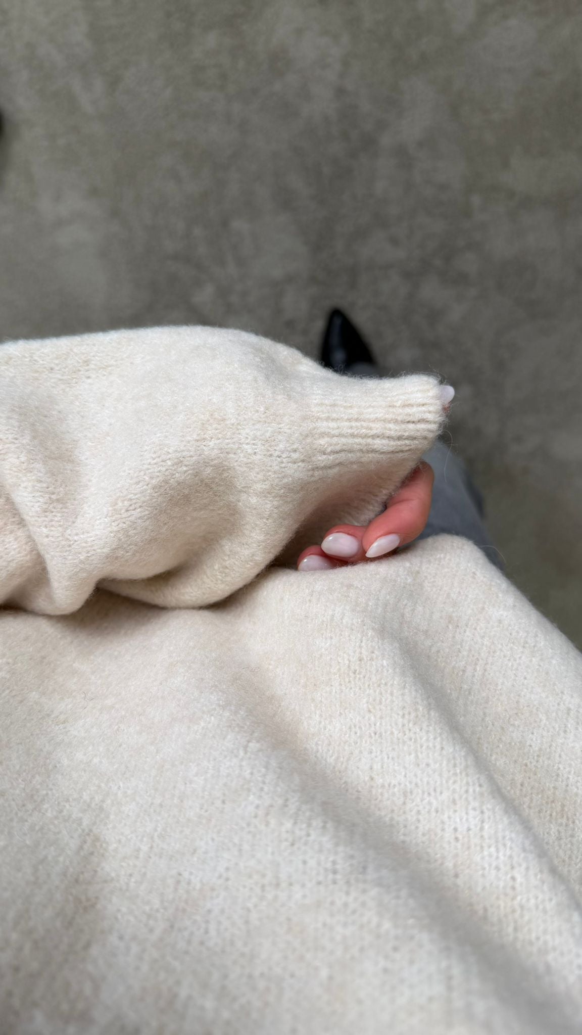 Maglione con sciarpa -MTT-P393-