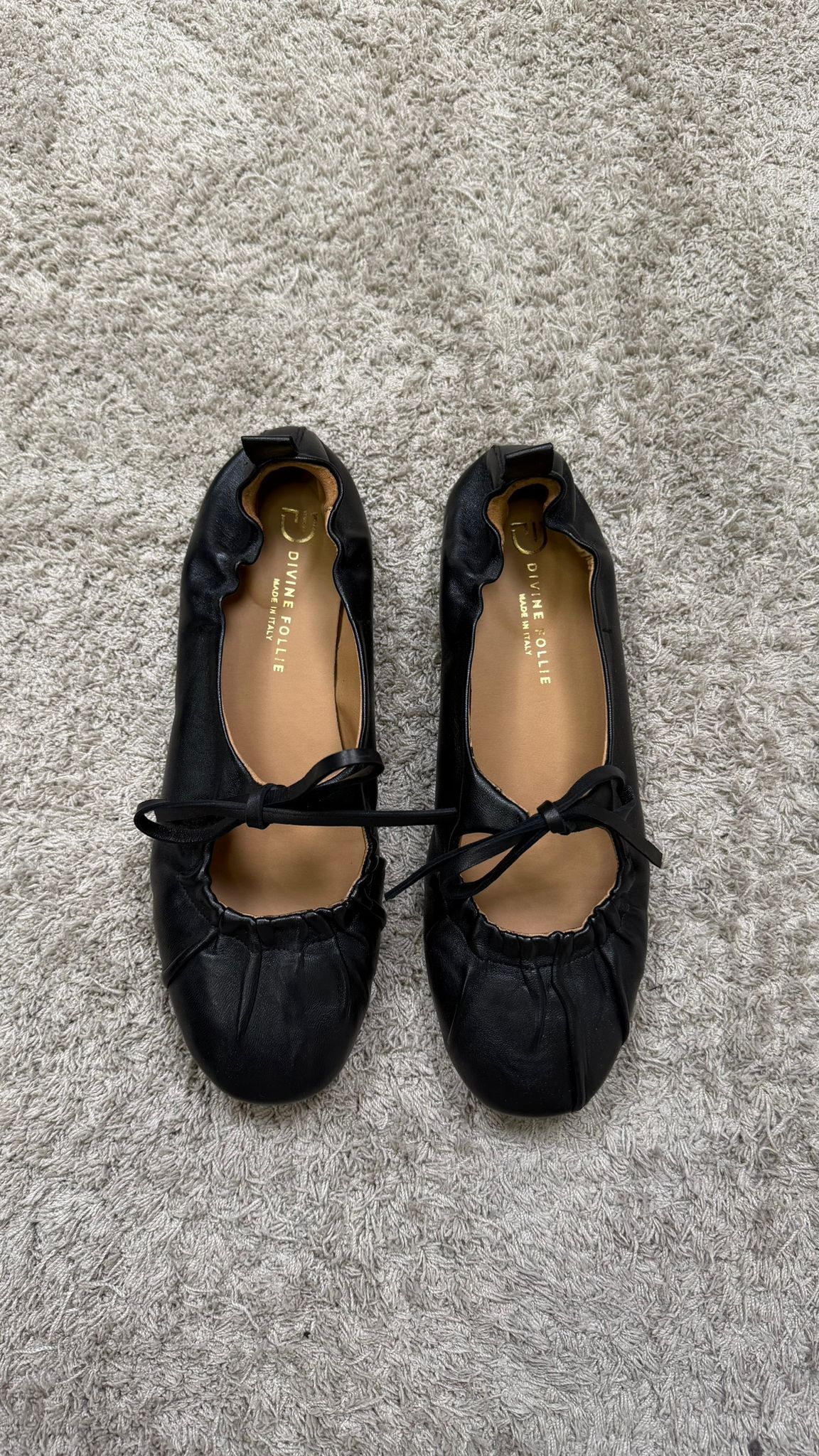Ballerina DivineFollie -BF09 Nappa nero-