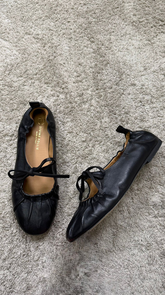 Ballerina DivineFollie -BF09 Nappa nero-