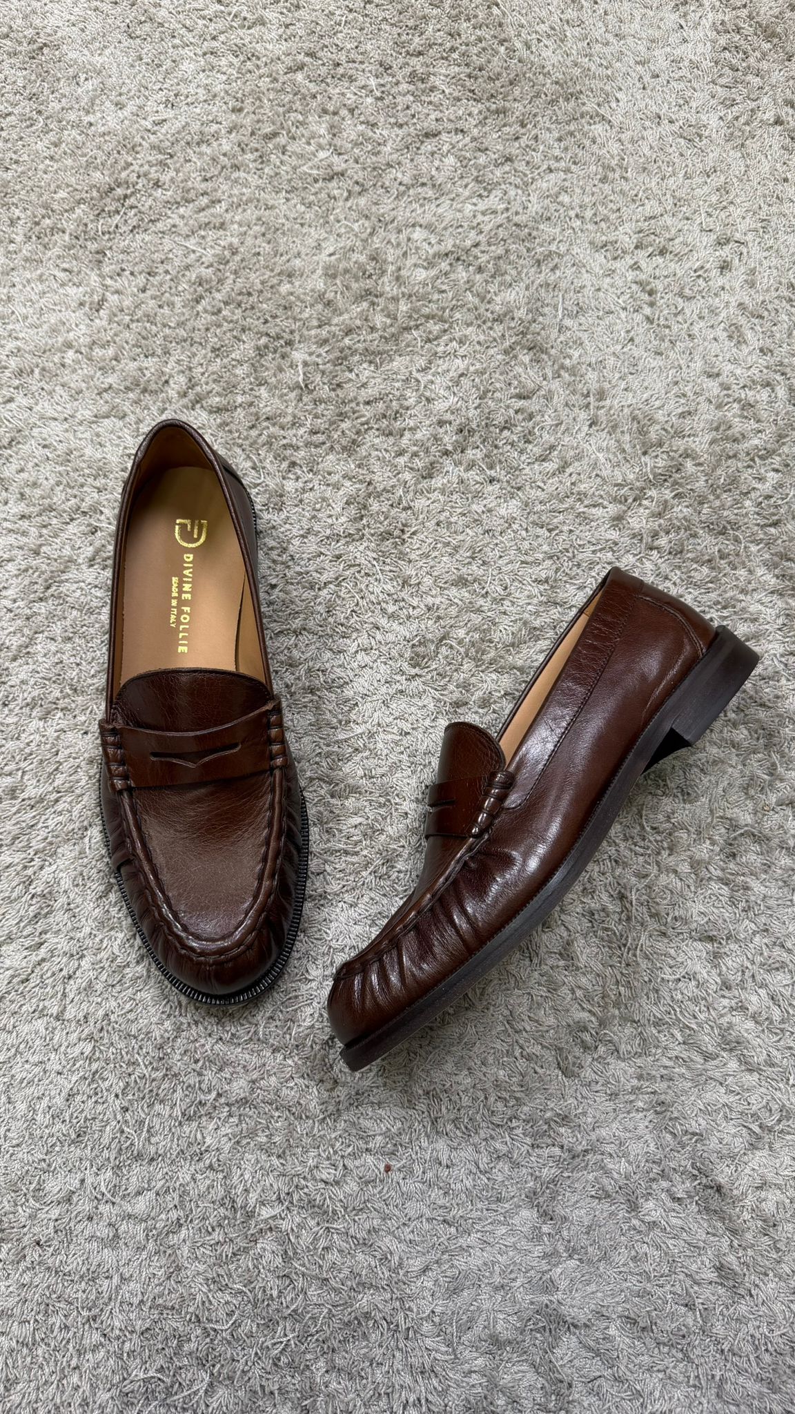 Mocassino DivineFollie cioccalto/nero -IM01-