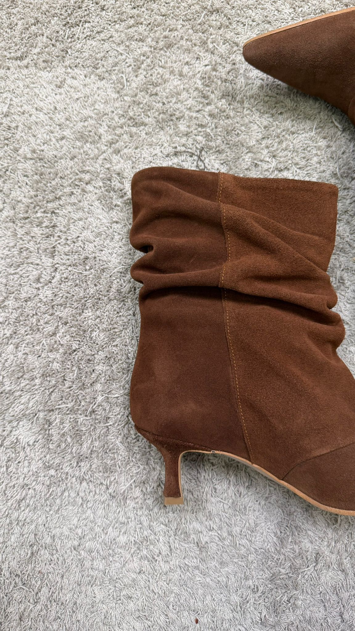 Stivaletto DivineFollie (Pelle Nero/Camoscio bruciato) -26/TR