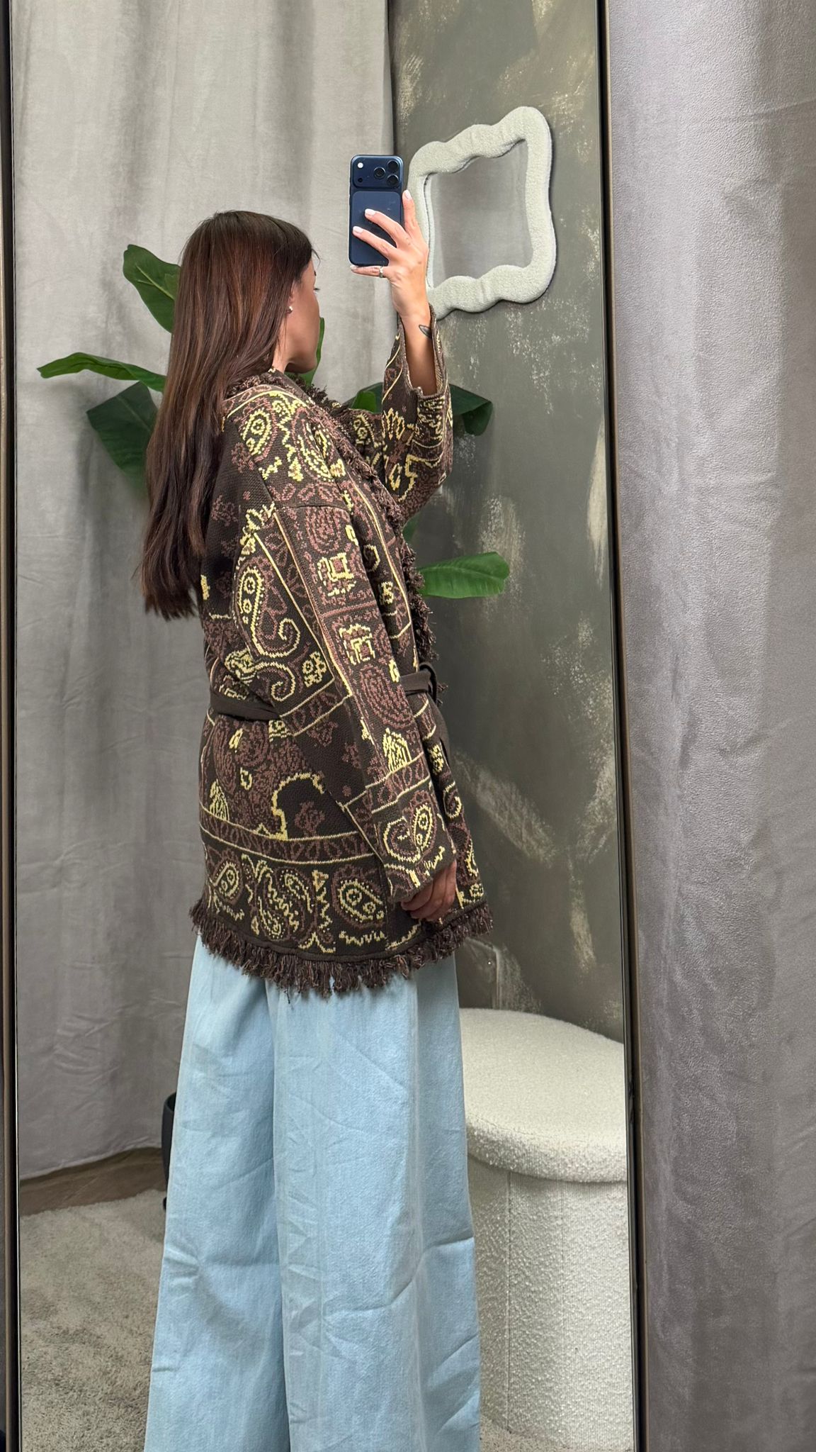 Maxi Cardigan Fantasia Bandana ViCOLO -7AB7028-