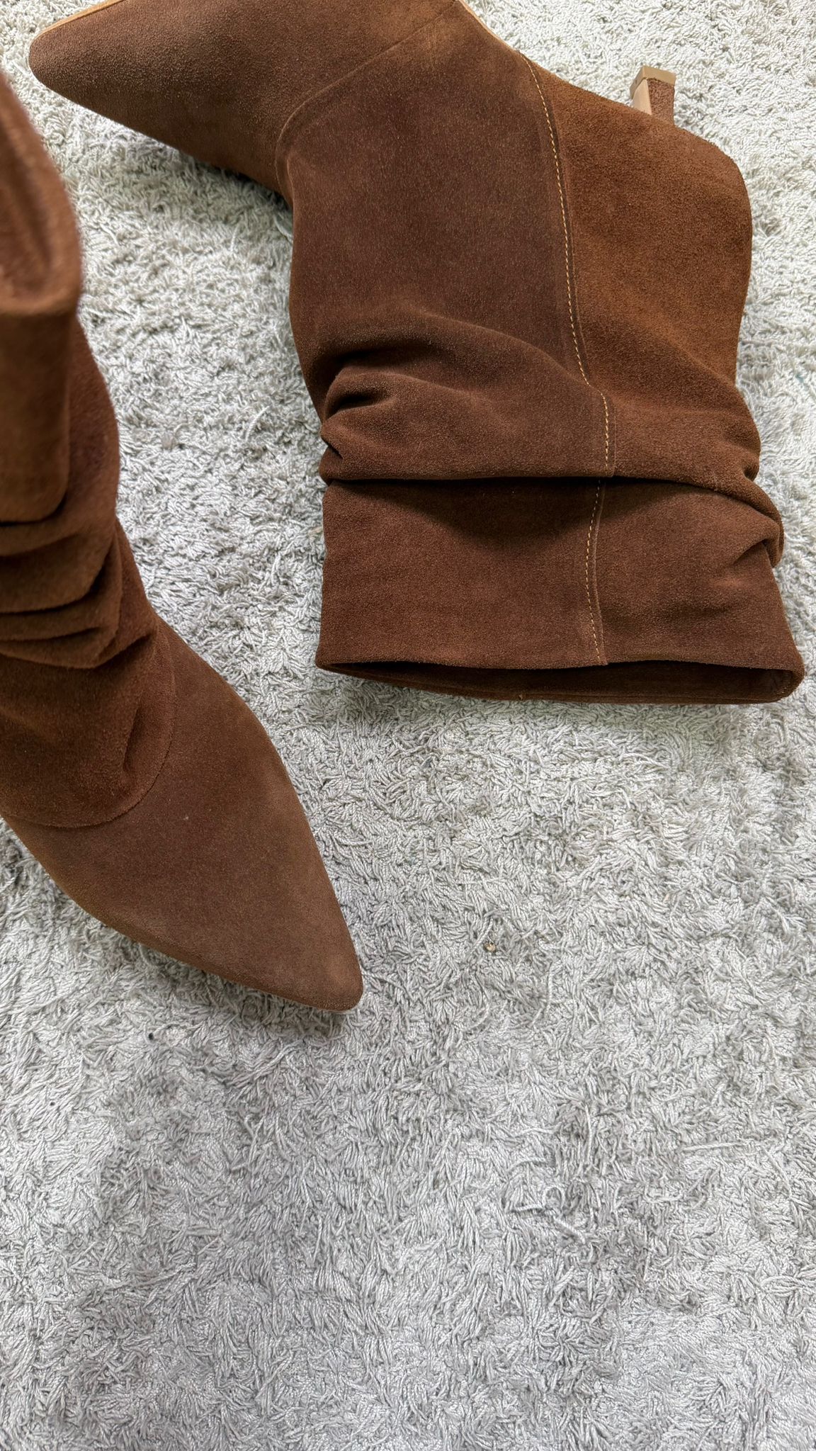 Stivaletto DivineFollie (Pelle Nero/Camoscio bruciato) -26/TR