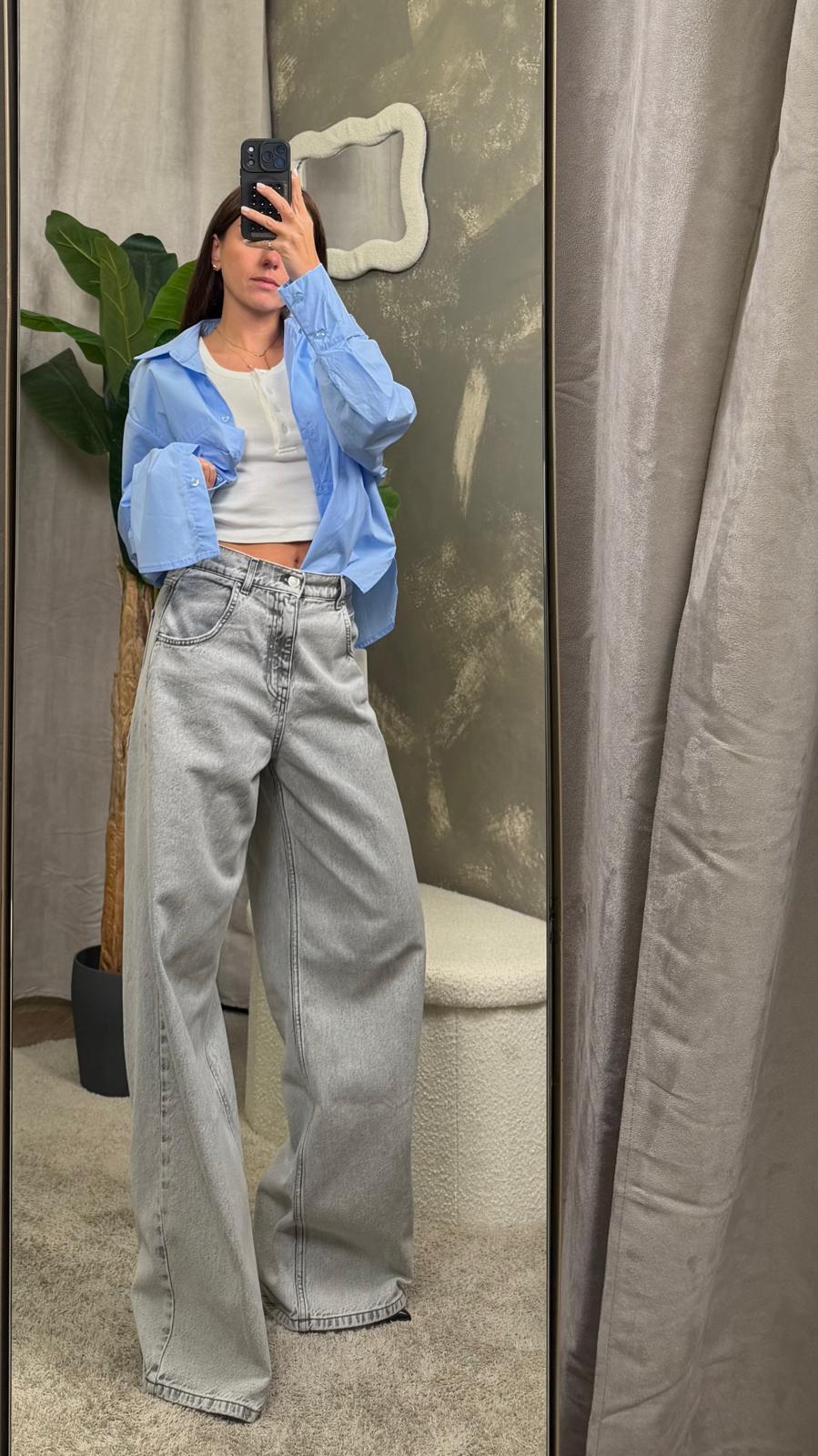 Jeans ViCOLO "Mia" grigio chiaro -DAB5139-