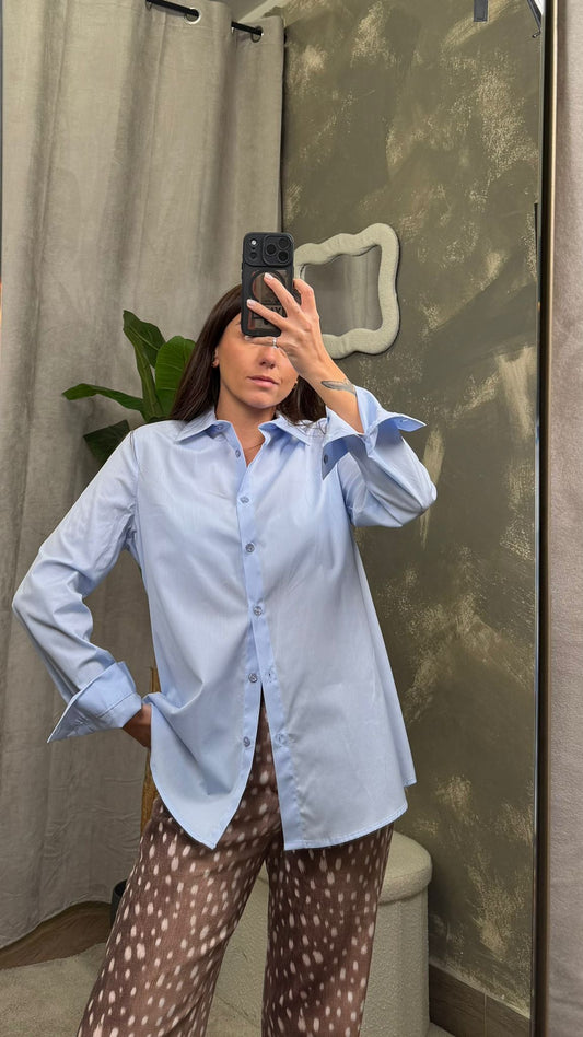Camicia in cotone ViCOLO -TAB0328-