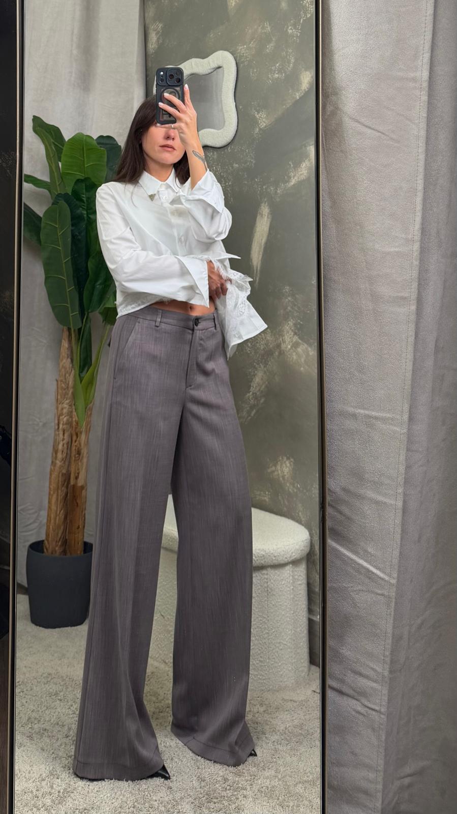 Tailleur ViCOLO mélange lilla/grigio -TAB1094- TAB1095-