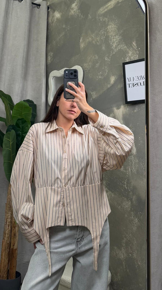 Camicia HaveOne rigata -CVS-Q1065-